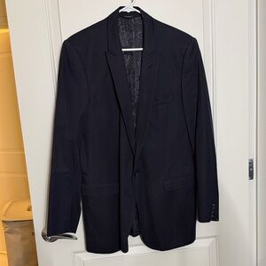 Dolce & Gabbana Authentic Elegant Dark Navy Blazer Men Size M